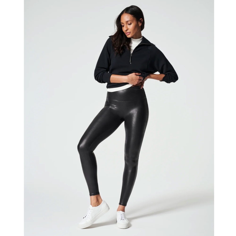 SPANX Faux Leather Leggings